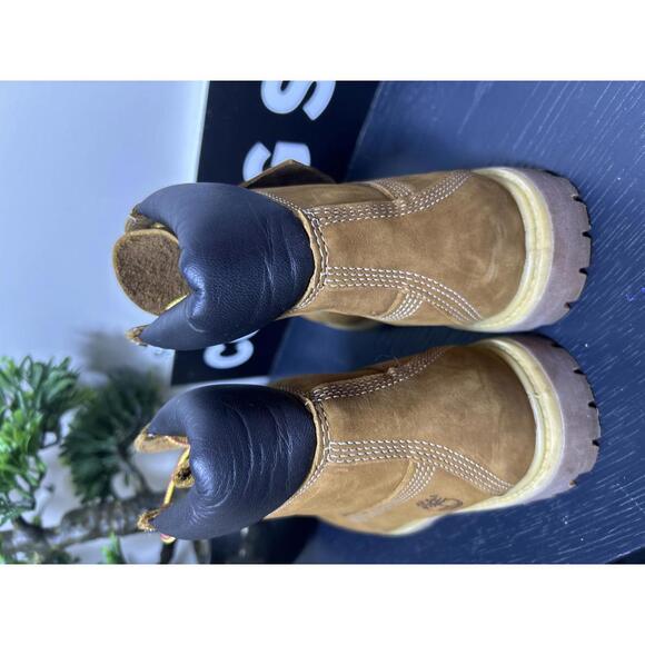 Timberland 6” Premium Boot Wheat Size 8.5W 10360 3640, LKE - Picture 4 of 13